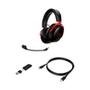 Headset Gamer Sem Fio HyperX Cloud III, Drivers 53mm, Wireless, Multi Plataforma, Preto e Vermelho - 77Z46AA