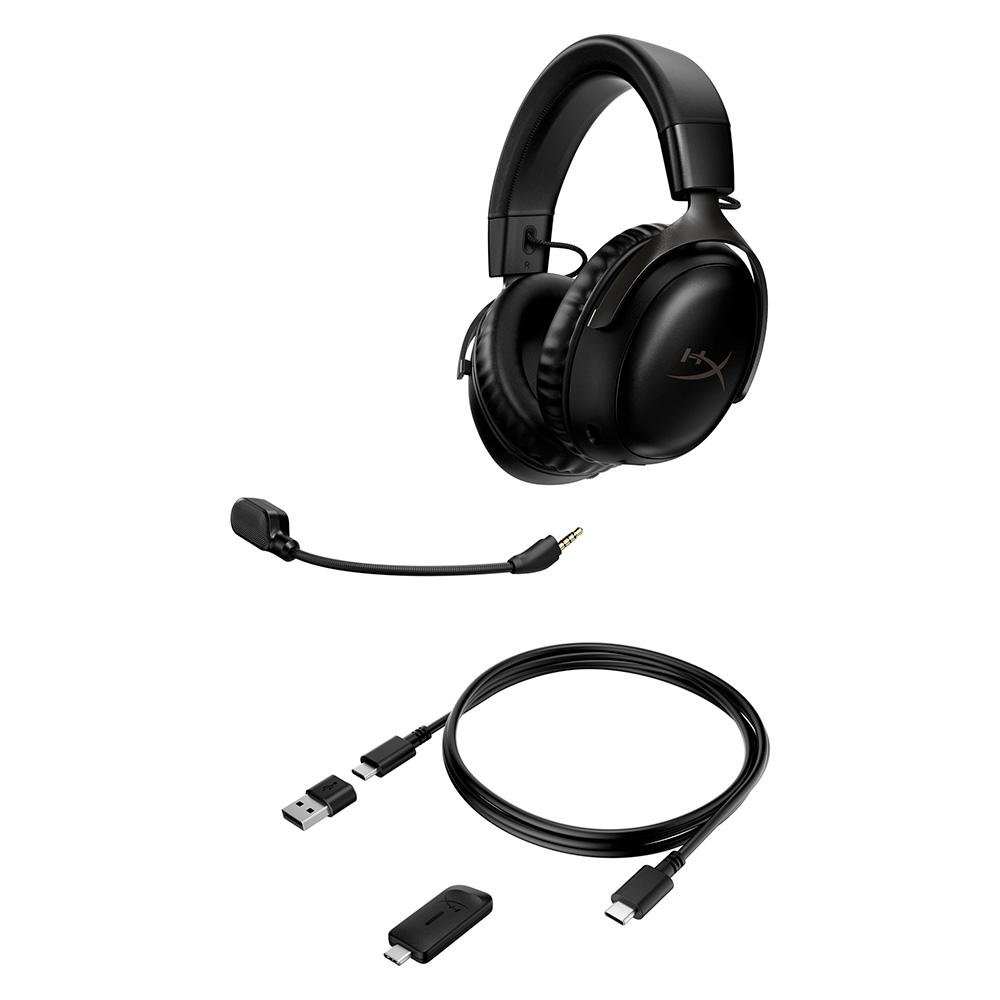 Headset Sem Fio HyperX Cloud III | KaBuM