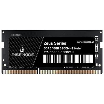 Memoria RAM Para Notebook Rise Mode 16GB, 5200MHZ DDR5, Zeus Series, CL42 - RM-D5-16G-5200ZEN