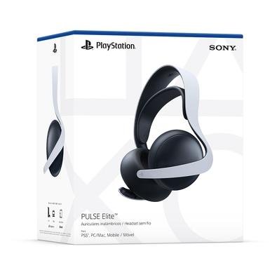 Headset sem fio Gamer Sony Pulse Elite KaBuM