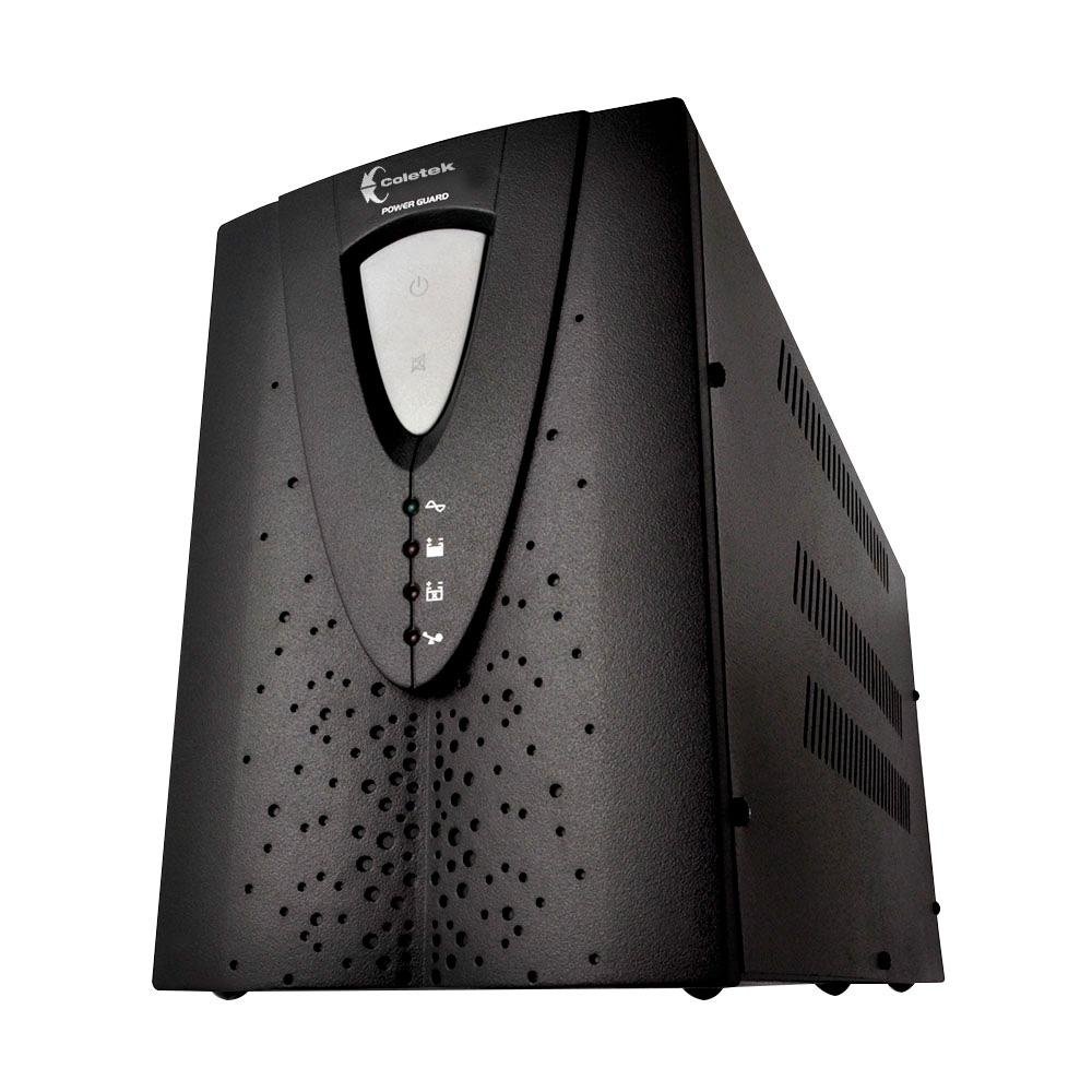 Nobreak Coletek UPS PG II, 2500VA, Bivolt, 4 Baterias, 10 Tomadas, Preto -  PGII-2500BA-4B10T