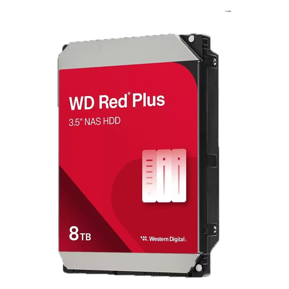 HD WD Red Plus, 8TB, 3.5", SATA - WD80EFPX - view 2