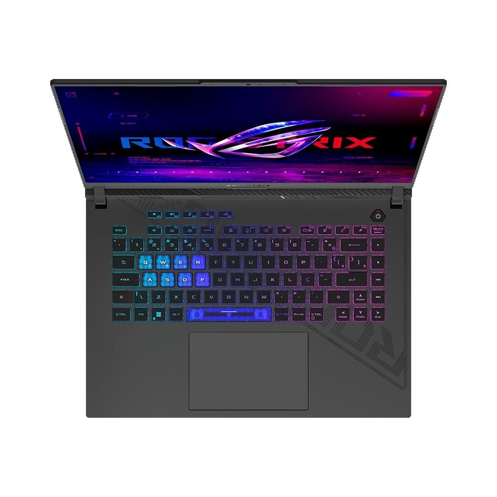 Notebook Gamer ASUS Rog Strix G16 Intel Core I7, 8gb Ram, GeForce Rtx 4050, Ssd 512gb, 16 Fhd, 165hz, Keepos, Eclipse Gray - G614ju-N3367 - view 14