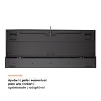 Teclado Mecânico Gamer Husky Anchorage Full Size, RGB, Switch Gateron EF Brown, ABNT2, Preto - HTG200PTMA