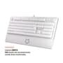 Teclado Mecânico Gamer Husky Anchorage Full Size, RGB, Switch Gateron EF Red, ABNT2, Branco - HTG200BRVR
