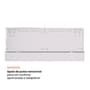 Teclado Mecânico Gamer Husky Anchorage Full Size, RGB, Switch Gateron EF Red, ABNT2, Branco - HTG200BRVR