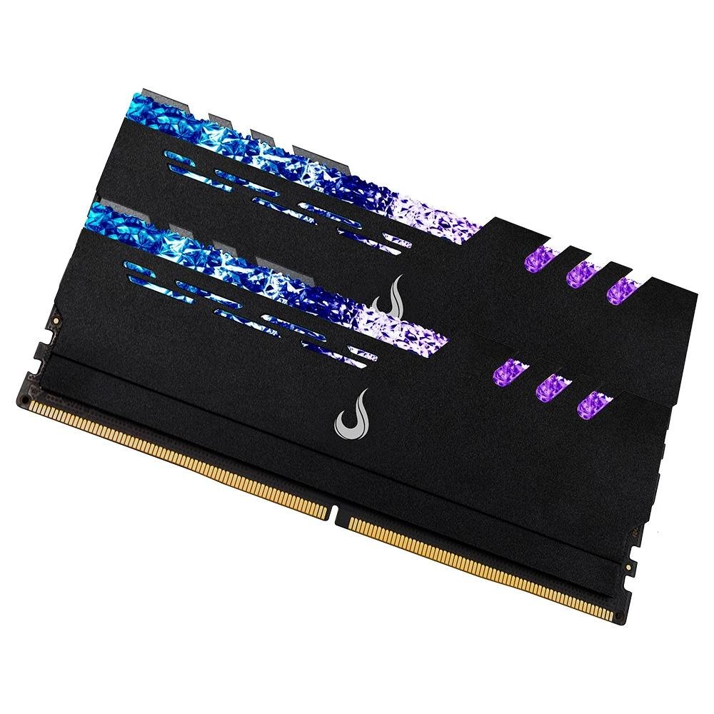 Memória RAM Rise Mode, ARGB, 32GB (2x 16GB), 6000Mhz, DDR5, CL48, Zeus Series Preto - RM-D5-2X16G-6000ZE-ARGB-B - view 3