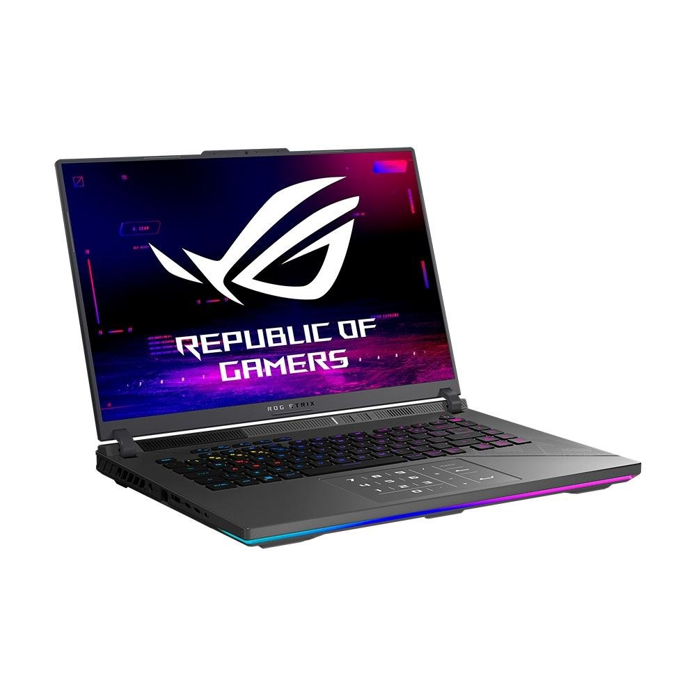 Imagem 10 de 25 do produto Notebook Gamer ASUS ROG Strix G16 Intel Core i9-14900HX, 32GB RAM, RTX 4080 12GB, SSD 2TB, 16" 2,5K 240Hz ROG Nebula, W11H - G614JZR-N4067W