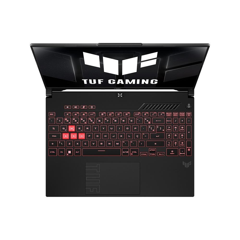 Imagem 11 de 29 do produto Notebook Gamer ASUS TUF Gaming  A16 Ryzen 9-7845HX, 16GB RAM, RTX 4060, SSD 512GB, 16" FHD 165Hz IPS, W11 Home, Jaeger Gray - FA607PV-N3043W