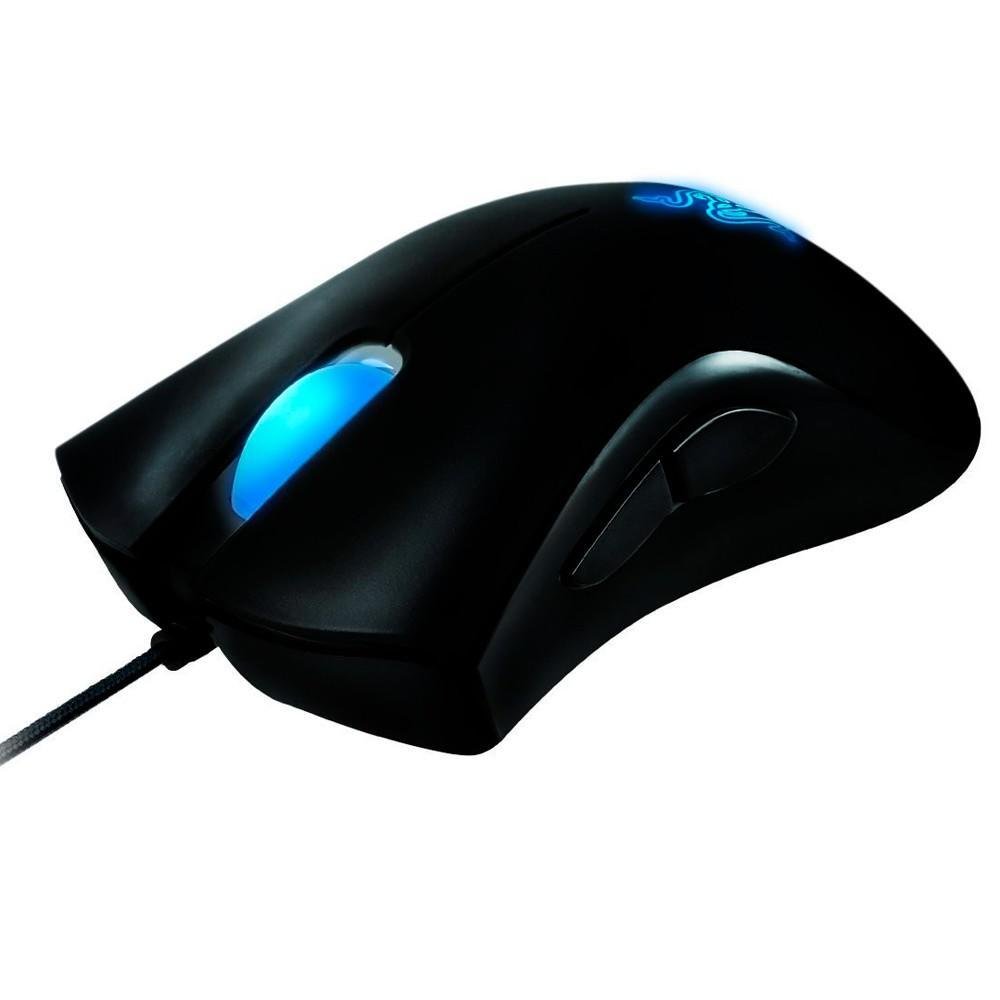 Imagem 2 de 3 do produto Mouse Gamer Razer Deathadder, LED Azul, 5 Botões, 3500DPI