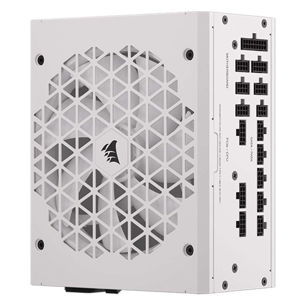 Fonte Corsair RM1000x Shift, 1000W, 80 Plus Gold, Modular, Branco - CP-9020275-BR Fonte Corsair RM1000x Shift, 1000W, 80 Plus Gold, Modular, Branco - CP-9020275-BR