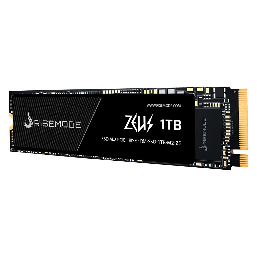 SSD Rise Mode 1TB, M.2 Nvme, Zeus Series, Leitura: 5200MB/s e Gravação: 4600MB/s - RM-SSD-1TB-M2-ZE - view 2