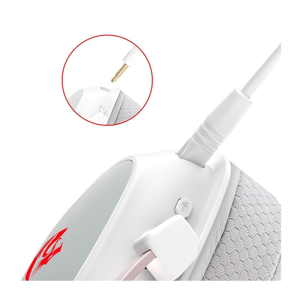 Headset Gamer Sem Fio Redragon Zeus Pro, 7.1, Driver 53mm, Bluetooth, Branco - H510W-PRO Headset Gamer Sem Fio Redragon Zeus Pro, 7.1, Driver 53mm, Bluetooth, Branco - H510W-PRO