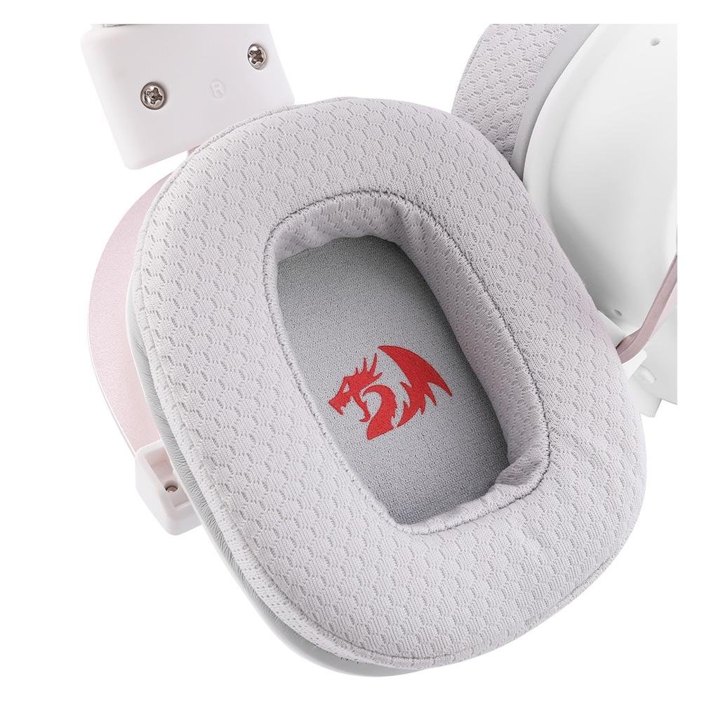 Headset Gamer Sem Fio Redragon Zeus Pro, 7.1, Driver 53mm, Bluetooth, Branco - H510W-PRO Headset Gamer Sem Fio Redragon Zeus Pro, 7.1, Driver 53mm, Bluetooth, Branco - H510W-PRO