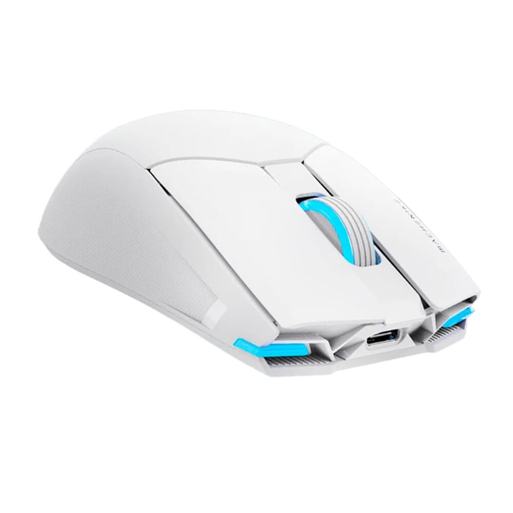 Imagem 3 de 3 do produto Mouse Gamer Sem Fio Machenike M7 Pro, RGB, 26000 DPI, 6 Botões, Wireless, Branco - M720BBR