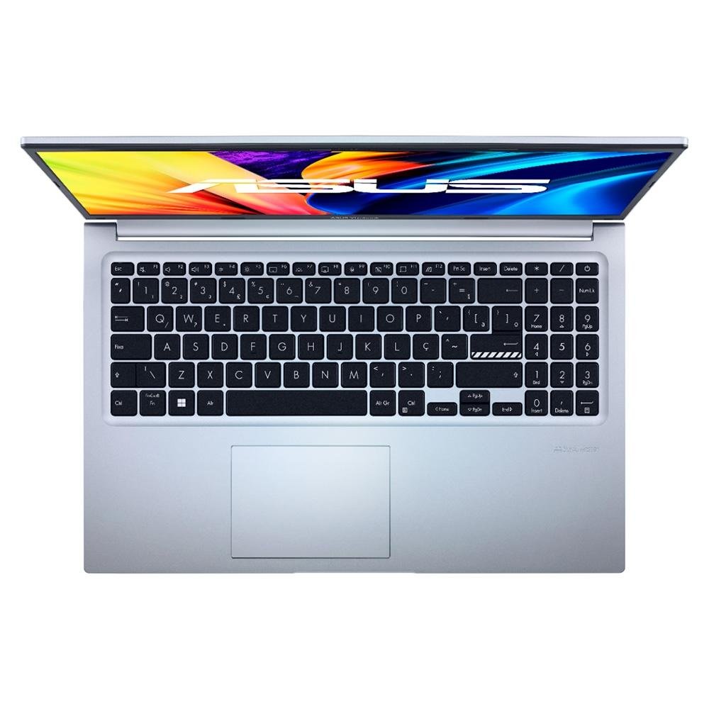 Imagem 9 de 13 do produto Notebook ASUS Vivobook Intel Core I5 12450H, 8GB RAM, SSD 256GB, 15.6" FHD, KeepOS, Prata - X1502ZA-BQ1757