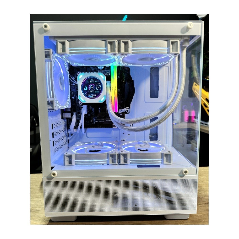 Tela de Monitoramento Gamer Rise Mode Para Water cooler, Vision Screen, 2.1" IPS, Branco - RM-VS-W Tela de Monitoramento Gamer Rise Mode Para Water cooler, Vision Screen, 2.1" IPS, Branco - RM-VS-W