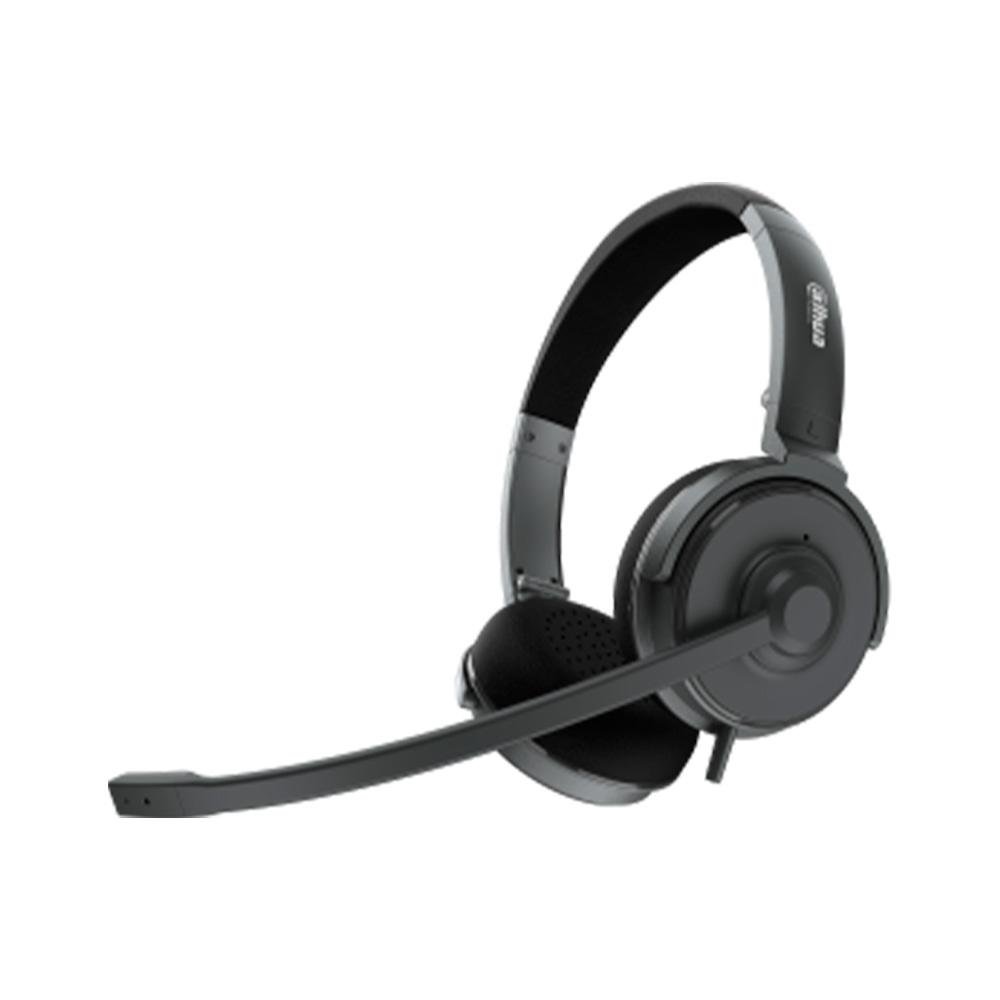 Imagem 2 de 4 do produto Headset Dahua, Controles de Áudio Integrado e Microfone, USB, Preto - VCS-ER200
