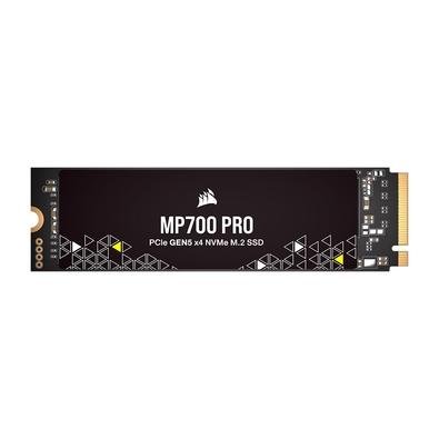 SSD Corsair MP700 Pro, 1TB, M.2 2280, PCIe 5.0 x4, NVMe, Leitura: 11700 MB/s, Gravação: 9600 MB/s, Preto - CSSD-F1000GBMP700PNH