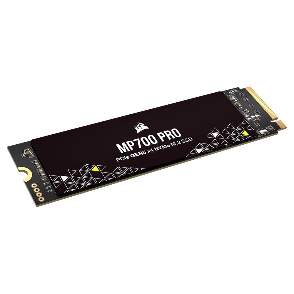 Imagem 2 de 6 do produto SSD Corsair MP700 Pro, 1TB, M.2 2280, PCIe 5.0 x4, NVMe, Leitura: 11700 MB/s, Gravação: 9600 MB/s, Preto - CSSD-F1000GBMP700PNH