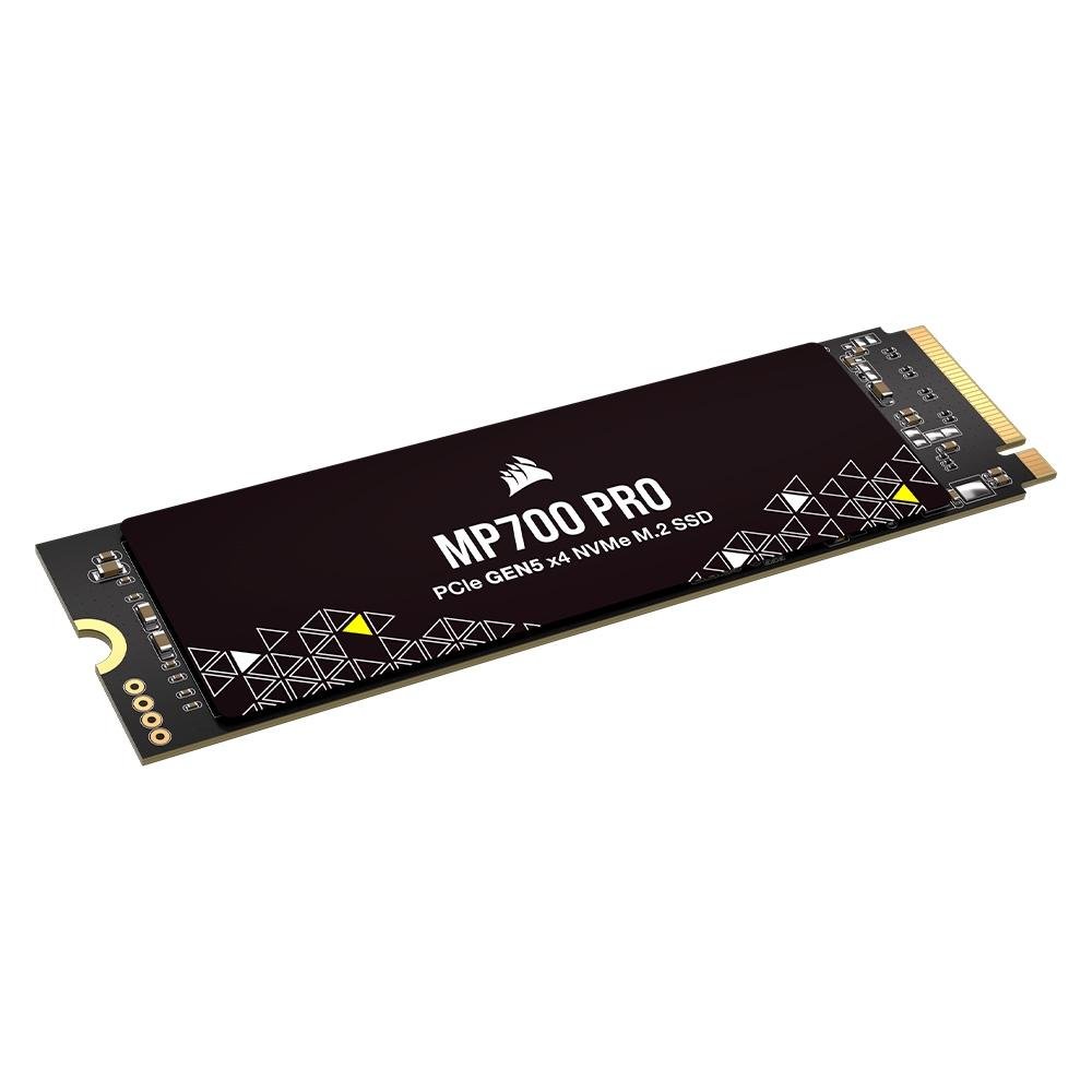 Imagem 2 de 7 do produto SSD Corsair MP700 Pro, 4TB, M.2 2280, PCIe 5.0 x4, NVMe, Leitura: 12400 MB/s, Gravação: 11800 MB/s, Preto - CSSD-F4000GBMP700PNH