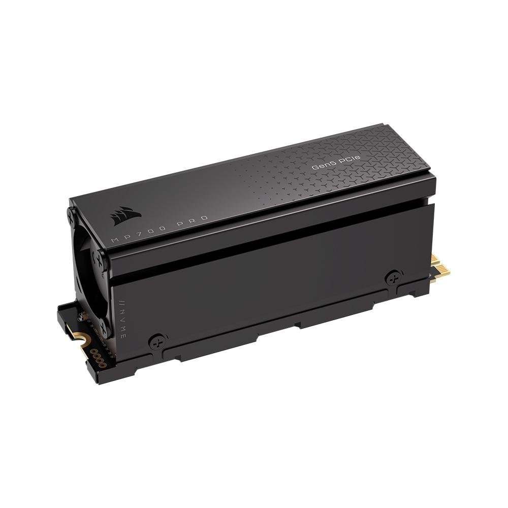 Imagem 6 de 7 do produto SSD Corsair MP700 Pro, 2TB, M.2 NVMe, Leitura 12400MB/s e Gravação 11800MB/s, Preto - CSSD-F2000GBMP700PRO