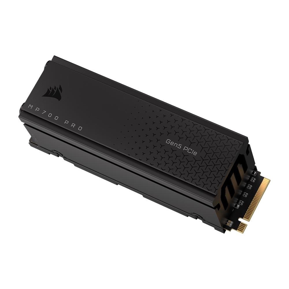 SSD Corsair MP700 Pro, 4TB, M.2 NVMe, Leitura 12400MB/s e Gravação 11800MB/s, Preto - CSSD-F4000GBMP700PRO - view 2