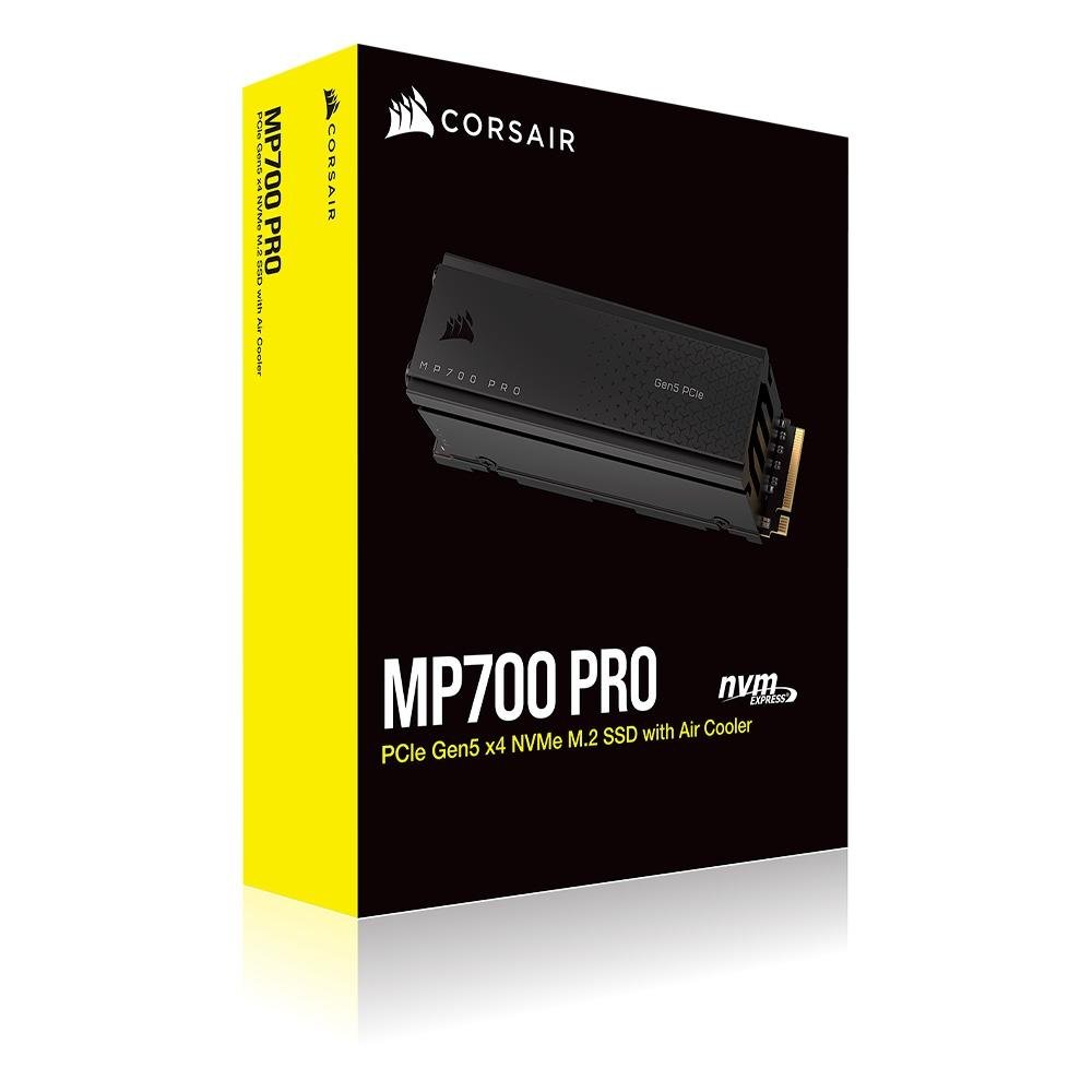 SSD Corsair MP700 Pro, 4TB, M.2 NVMe, Leitura 12400MB/s e Gravação 11800MB/s, Preto - CSSD-F4000GBMP700PRO - view 7