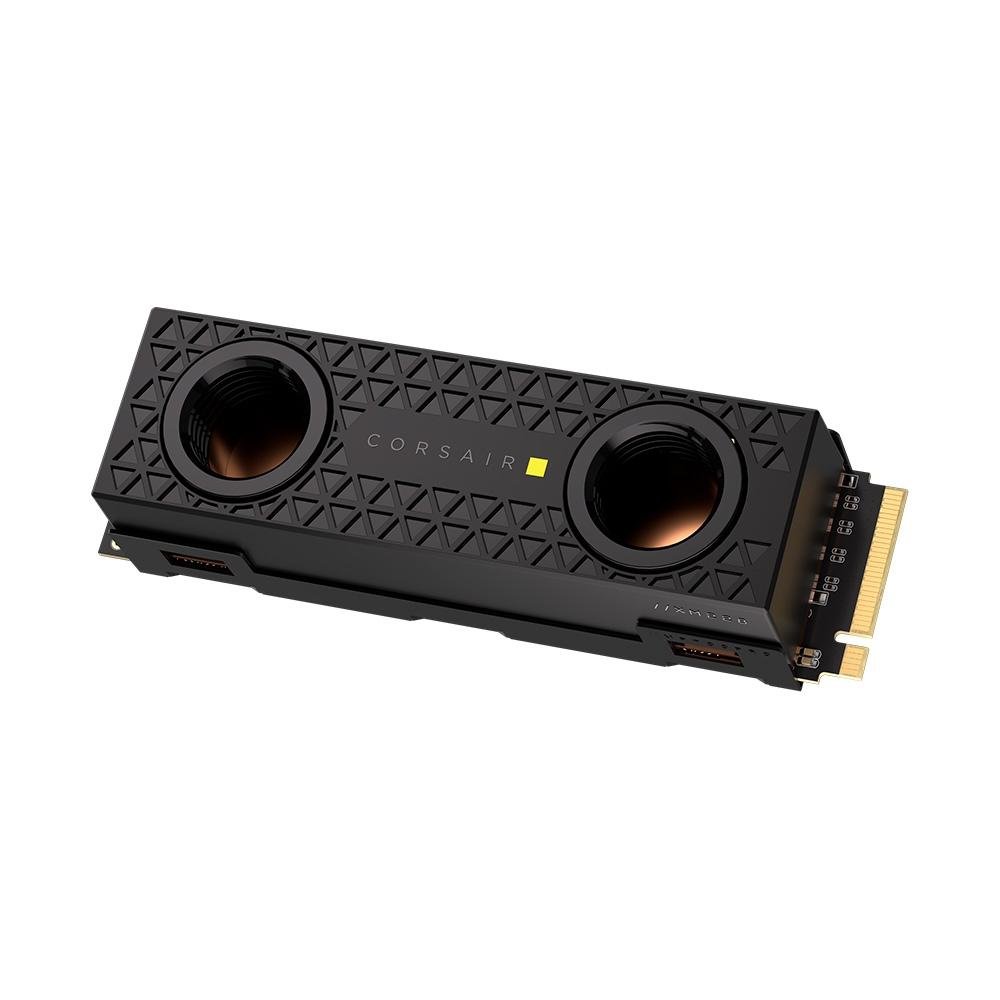 SSD Corsair MP700 Pro, M.2 NVMe,2TB, Leitura 12400MB/s e Gravação 11800MB/s, Preto - CSSD-F2000GBMP700PHX - view 3