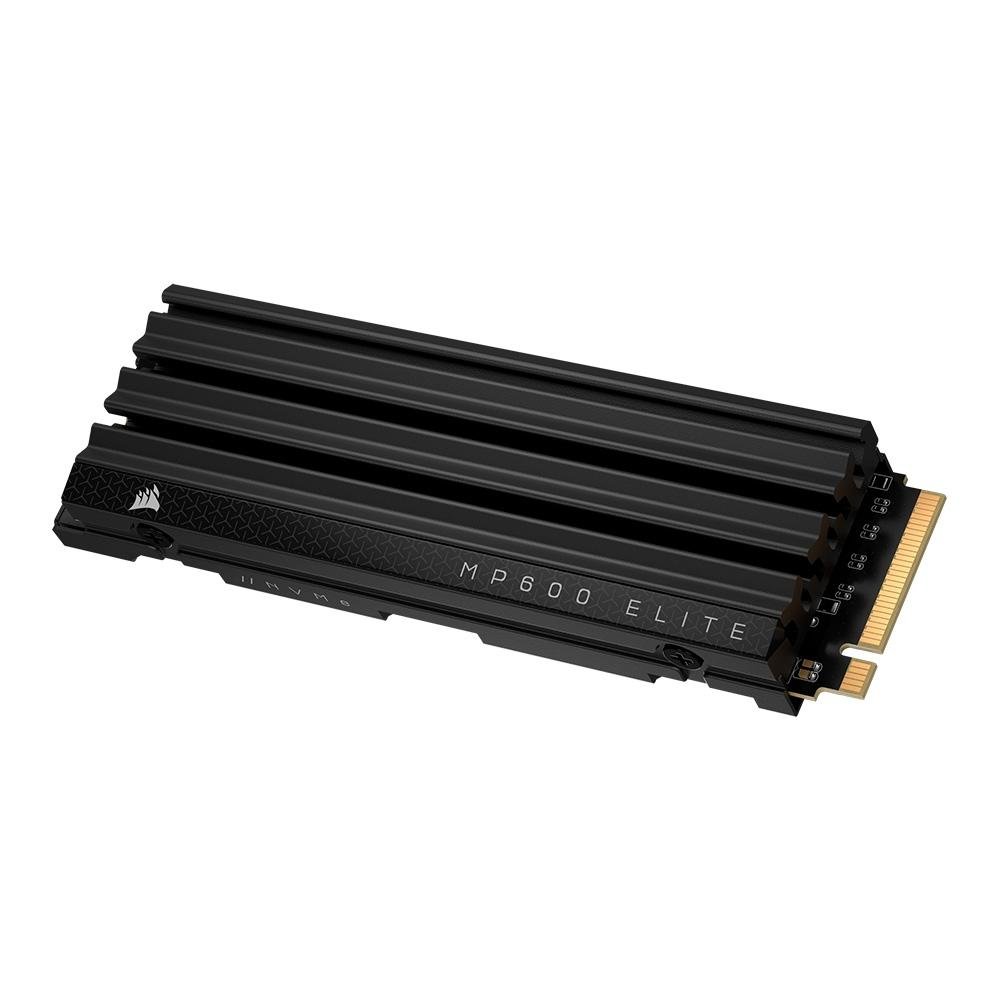 , 1TB, M.2 NVMe, Leitura 7000MB/s e Gravação 6200MB/s, Preto - CSSD-F1000GBMP600EHS - view 2