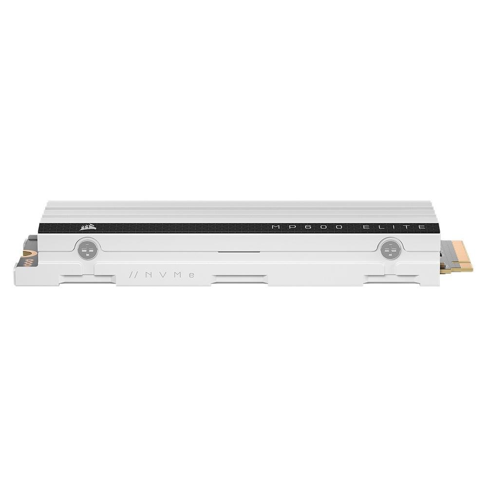 SSD Corsair MP600 Elite, 1TB, M.2 NVMe, Leitura 7000MB/s e Gravação 6200MB/s, Para PS5, Branco - CSSD-F1000GBMP600ECS - view 5