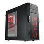 Gabinete Sharkoon T28 Preto e Vermelho