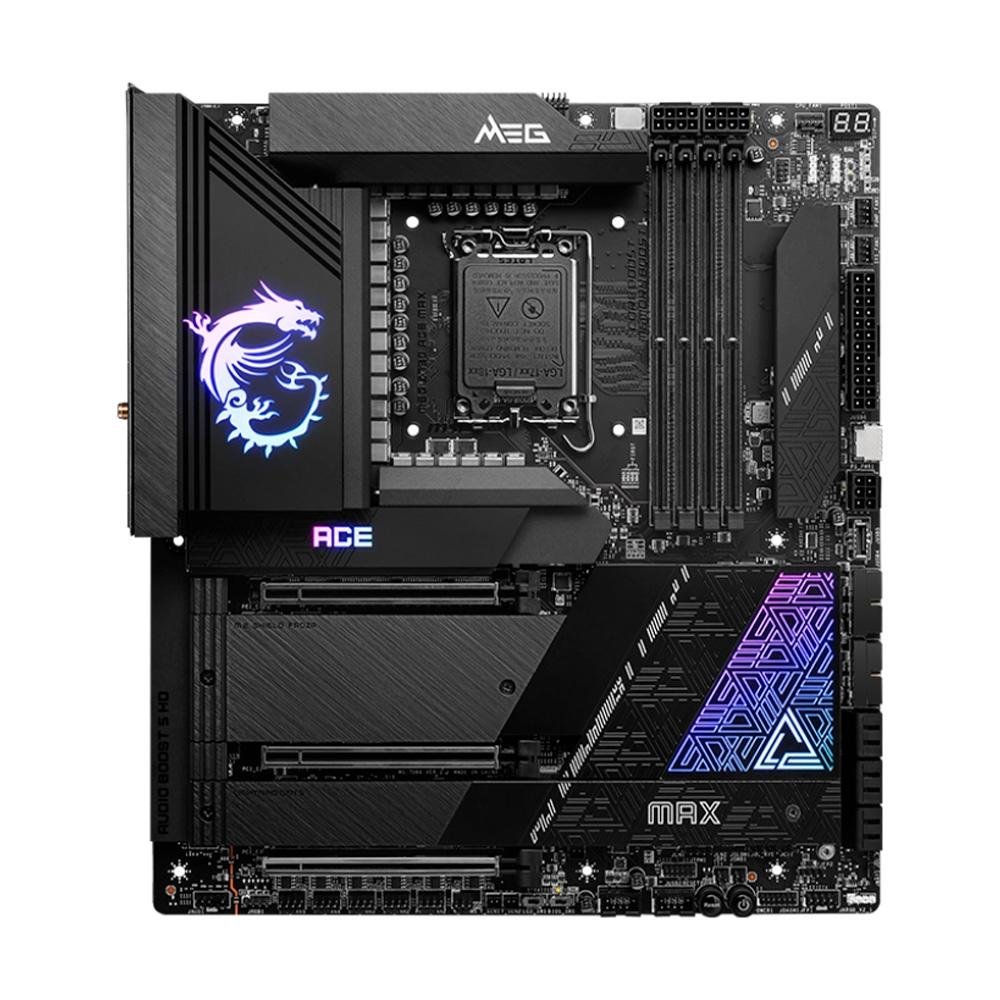 [送料無料] MSIマザーボード MEG Z790 ACE MAX MSI MEG Z790 ACE MAX, E-ATX - Intel 13th/12th Gen - 24+1+2