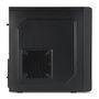 Gabinete Sharkoon VS3-V Preto e Vermelho com Cooler Vermelho