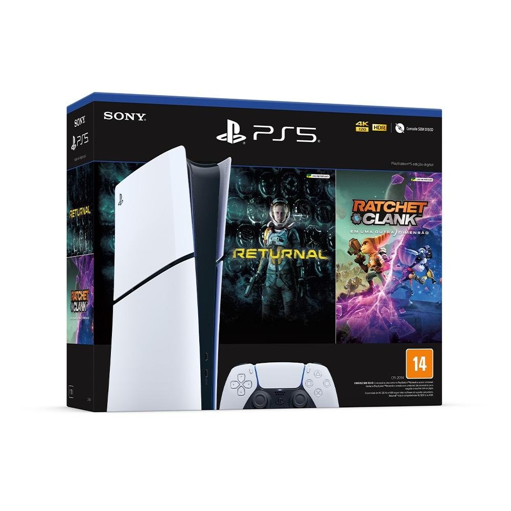 Console PlayStation 5 Slim Dig 2 Jogos | KaBuM!