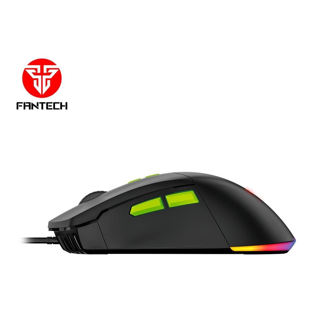 Imagem 4 de 5 do produto Mouse Gamer com Fio Fantech Phantom II VX6, 7200 DPI, 7 botões, Preto - Phantom II VX6 B