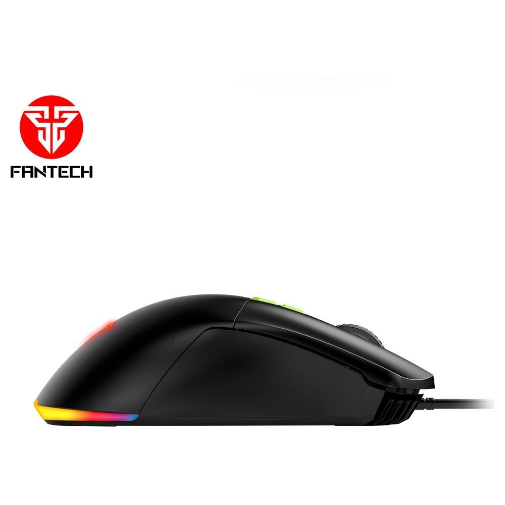 Imagem 2 de 5 do produto Mouse Gamer com Fio Fantech Phantom II VX6, 7200 DPI, 7 botões, Preto - Phantom II VX6 B