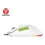 Mouse Gamer com Fio Fantech Phantom II VX6, 7200 DPI, 7 botões, Branco - Phantom II VX6 W