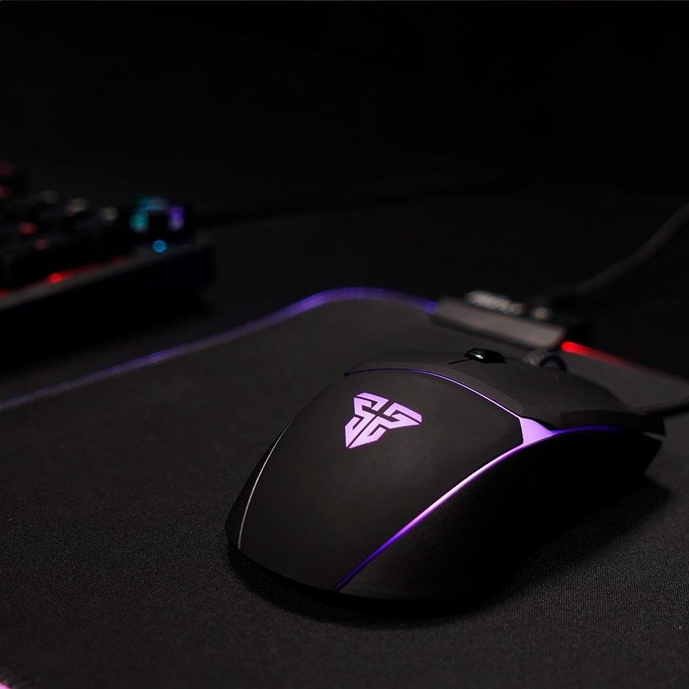 Imagem 16 de 18 do produto Mouse Gamer com Fio Fantech Crypto VX7, 8000 DPI 6 botões, Preto - Crypto VX7 B