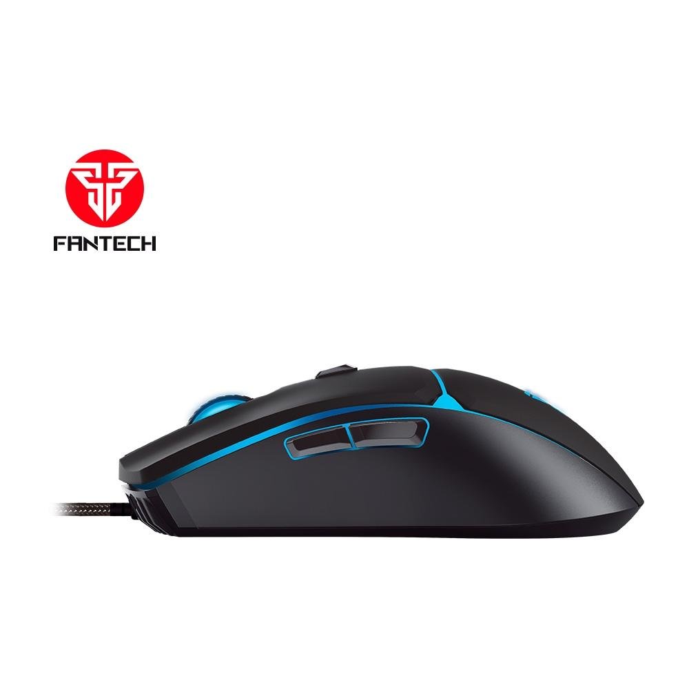 Mouse Gamer com Fio Fantech Crypto VX7, 8000 DPI 6 botões, Preto - Crypto VX7 B Mouse Gamer com Fio Fantech Crypto VX7, 8000 DPI 6 botões, Preto - Crypto VX7 B