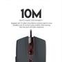 Mouse Gamer com Fio Fantech Crypto VX7, 8000 DPI 6 botões, Preto - Crypto VX7 B