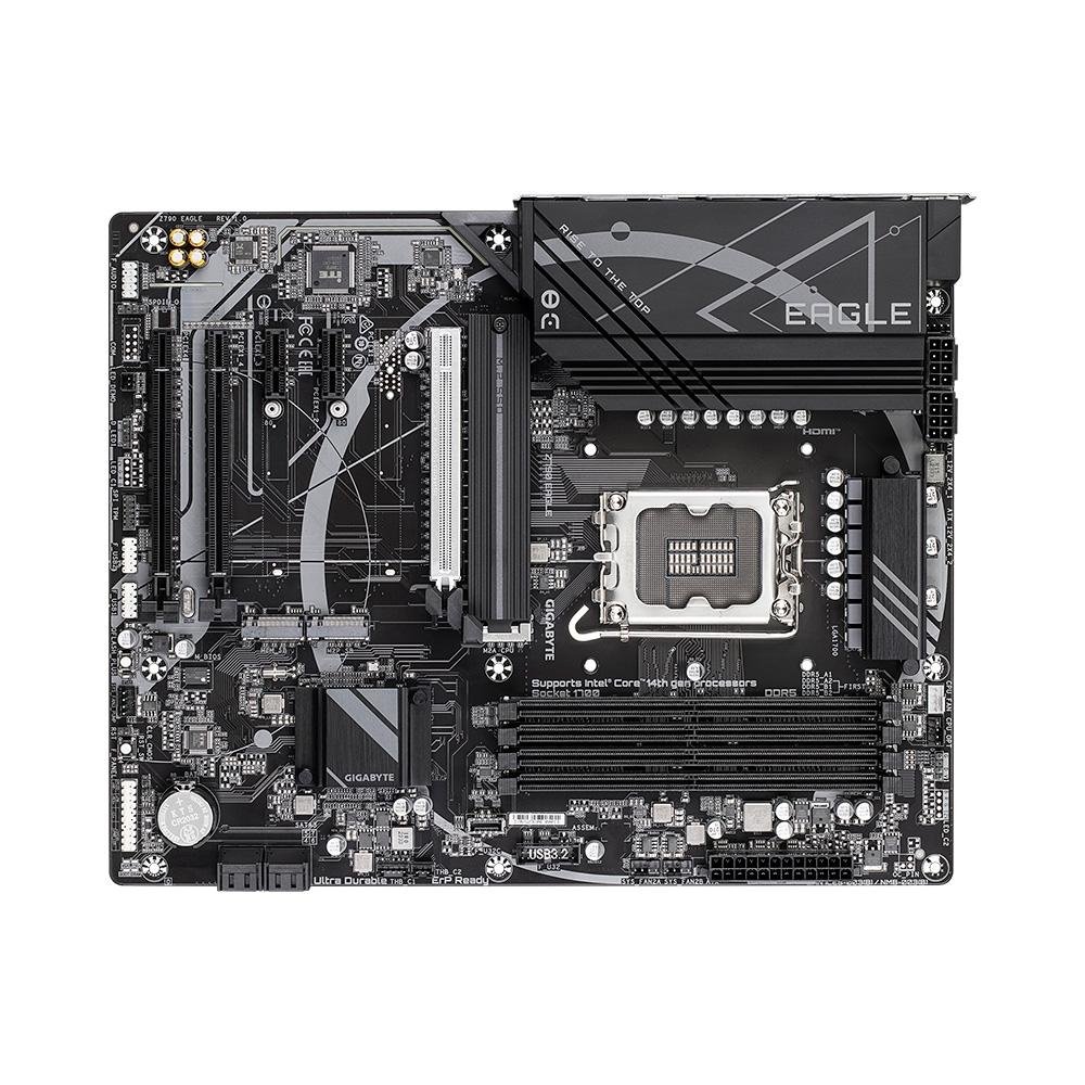Imagem 3 de 5 do produto Placa-Mãe Gigabyte Z790 EAGLE, Intel, ATX, DDR5, RGB, Preto - Z790 EAGLE