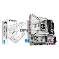Placa-Mãe Gigabyte Z790M AORUS ELITE AX ICE, Intel, mATX, DDR5, RGB, Wi-Fi, Bluetooth, Branco - Z790M AORUS ELITE AX ICE 2