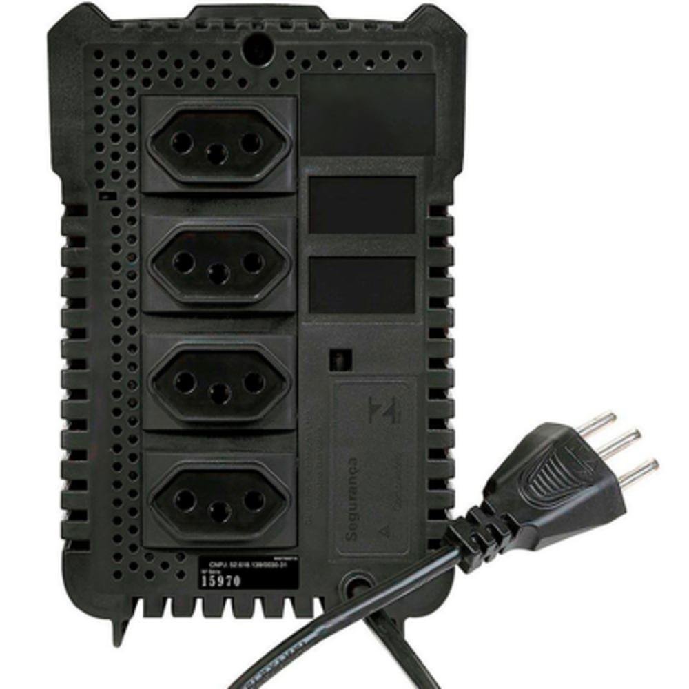 Estabilizador SMS Revolution Speedy 300VA, Entrada e Saída de 115V, 4 Tomadas - ( Balão.info