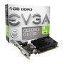 Placa de Vídeo VGA EVGA GeForce GT730 1GB DDR3 128 bits PCI-E 2.0 01G-P3-2730-KR
