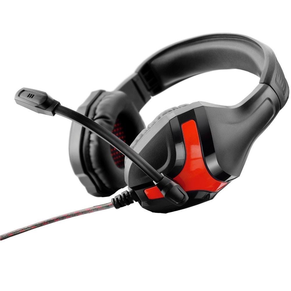Headset Gamer Warrior P2 Preto e Vermelho - PH101 Headset Gamer Warrior P2 Preto e Vermelho - PH101