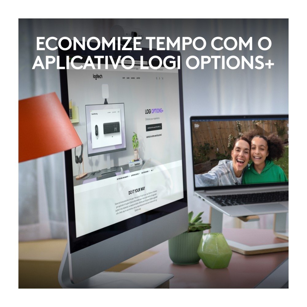 Imagem 4 de 11 do produto Teclado sem fio Logitech Signature Slim K950 Com Conexão Bluetooth ou Receptor USB Logi Bolt Incluso e Layout US INTL, Grafite - 920-012433