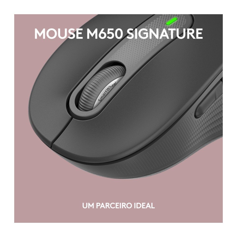 Imagem 7 de 11 do produto Teclado sem fio Logitech Signature Slim K950 Com Conexão Bluetooth ou Receptor USB Logi Bolt Incluso e Layout US INTL, Grafite - 920-012433