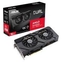 RX 7800 XT 16G ASUS Dual OC AMD Radeon, 16GB, GDDR6, Ray Tracing - DUAL-RX7800XT-O16G