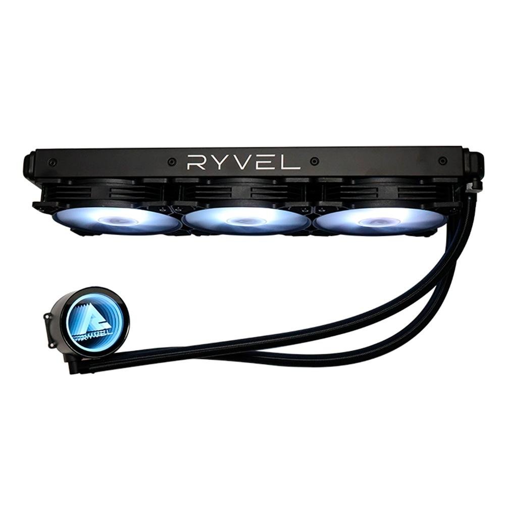 Imagem 7 de 7 do produto Water Cooler Ryvel Hidra, ARGB, 360mm, AMD/Intel, Preto - RY-WC-HDR-BL